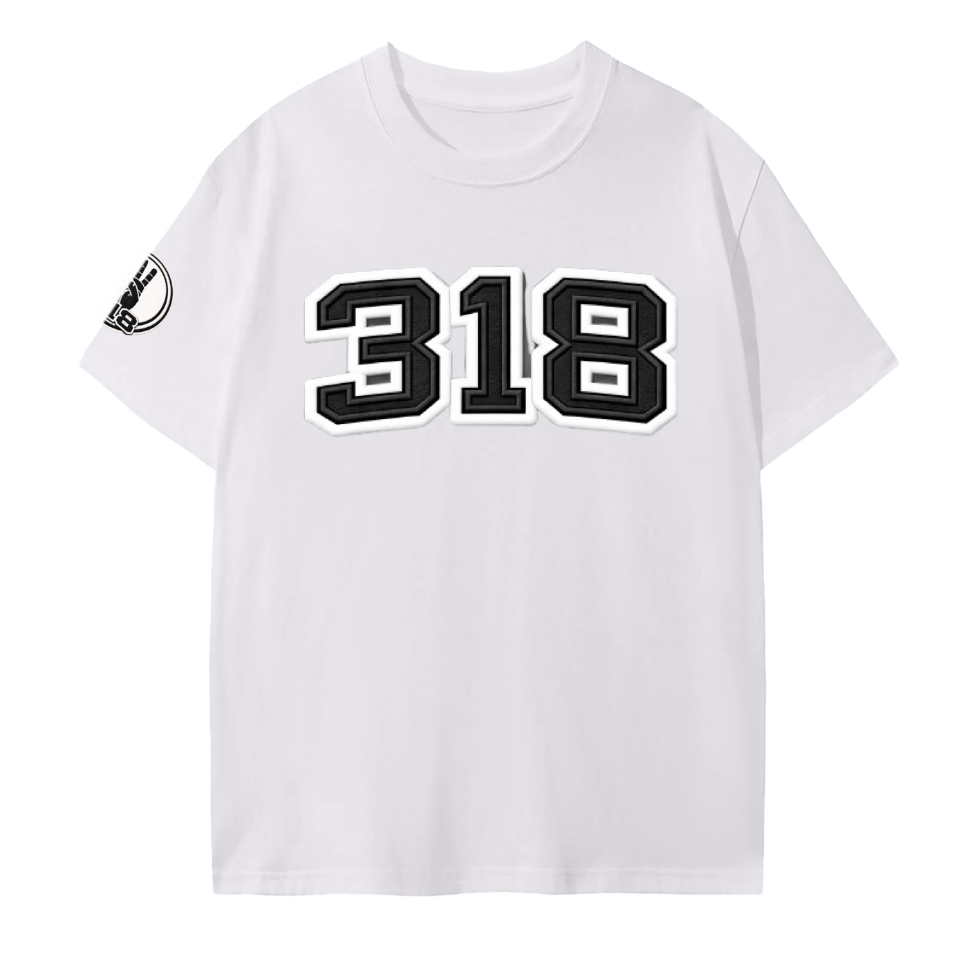 Area Code 318 4ever4s Unisex Seamless Cotton T-Shirt