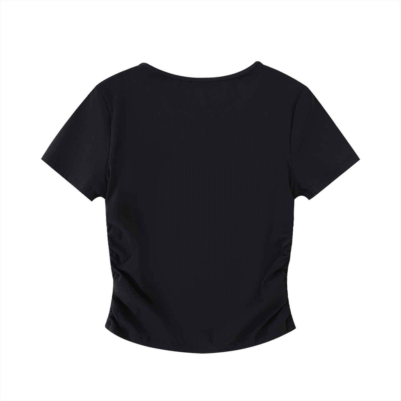 Members Only Ruched Bodycon Crop Top