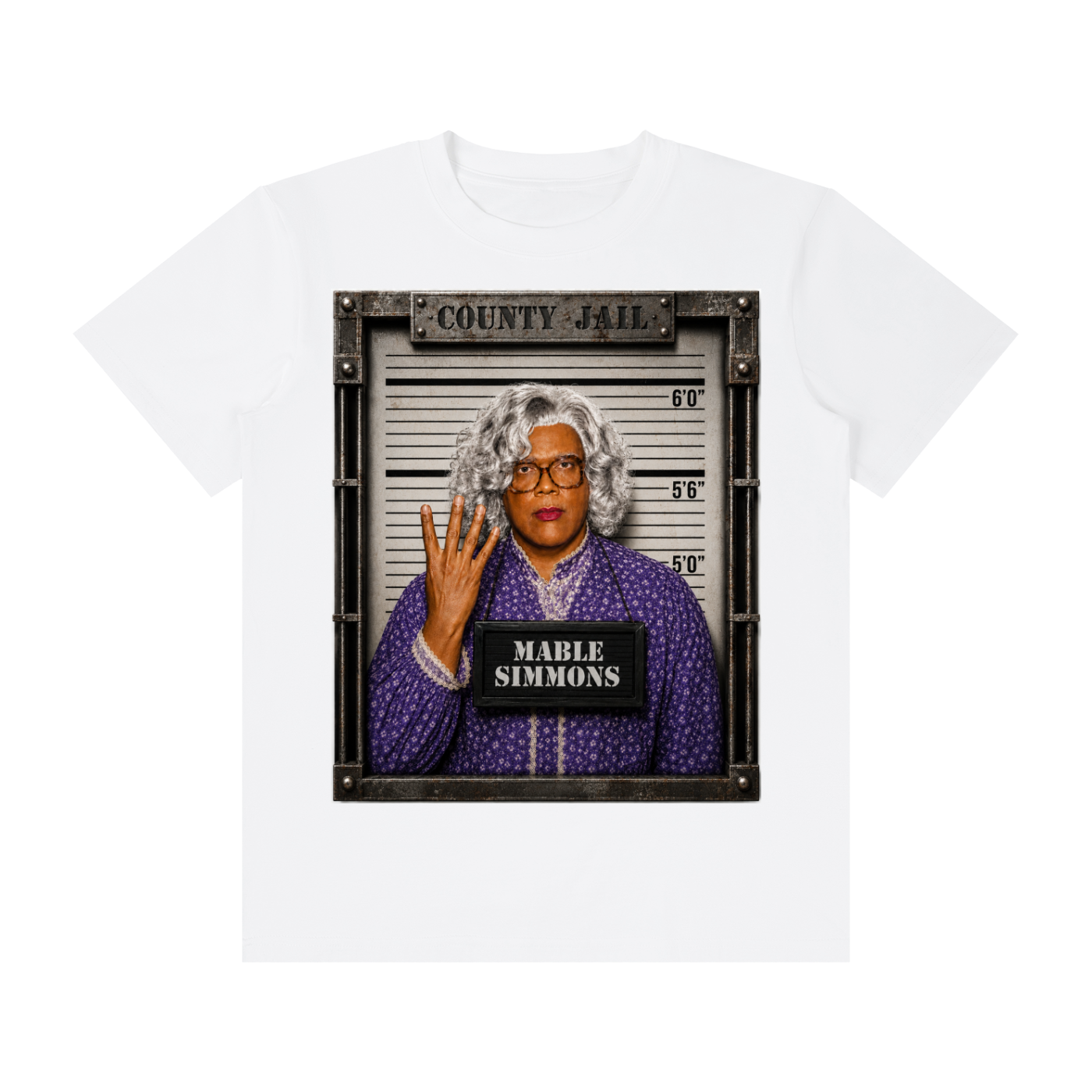 Madea 4ever4s Unisex Classic Crew Neck Cotton T-Shirt