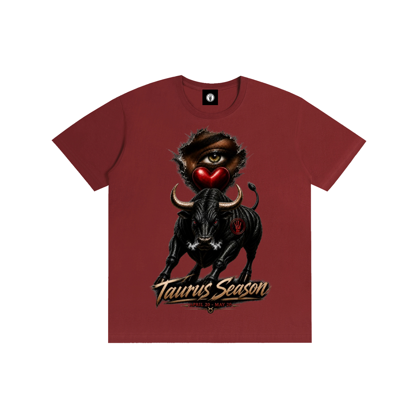 4ever4s Eye Love Taurus Pure Cotton Unisex T-Shirt