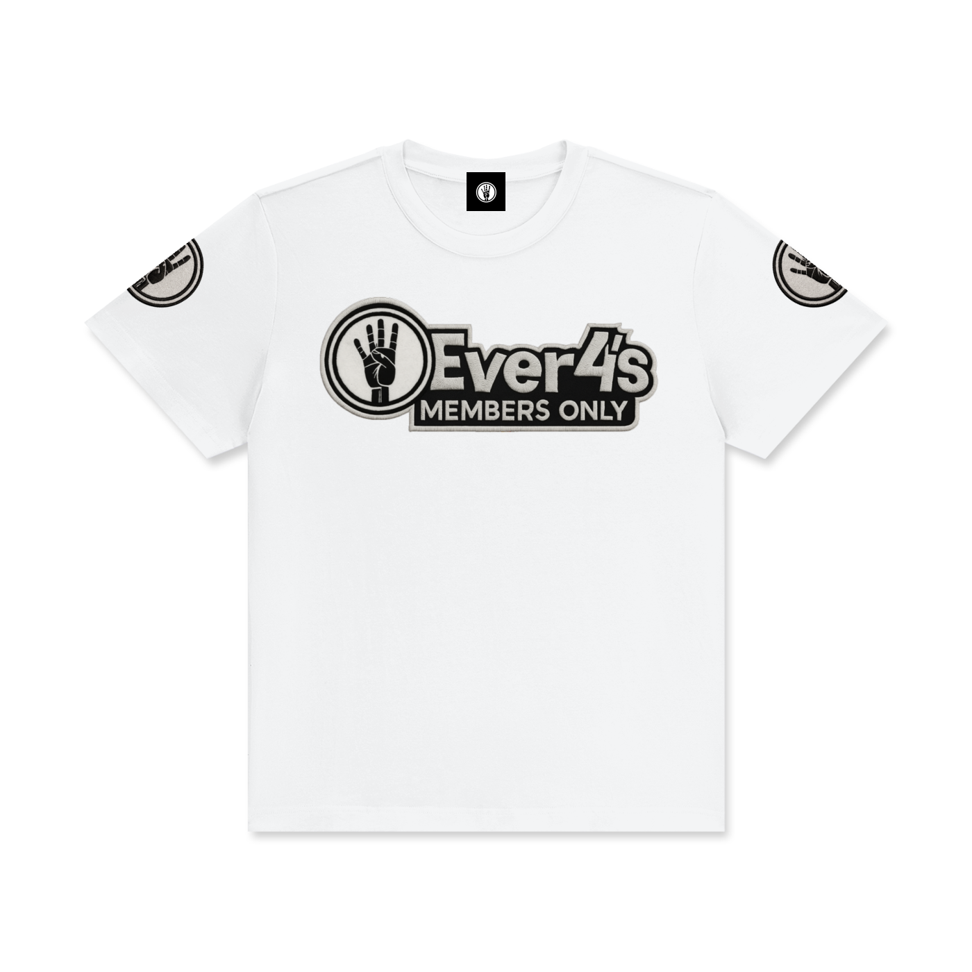 4ever4s Members Only Unisex Classic Crew Neck Cotton T-Shirt