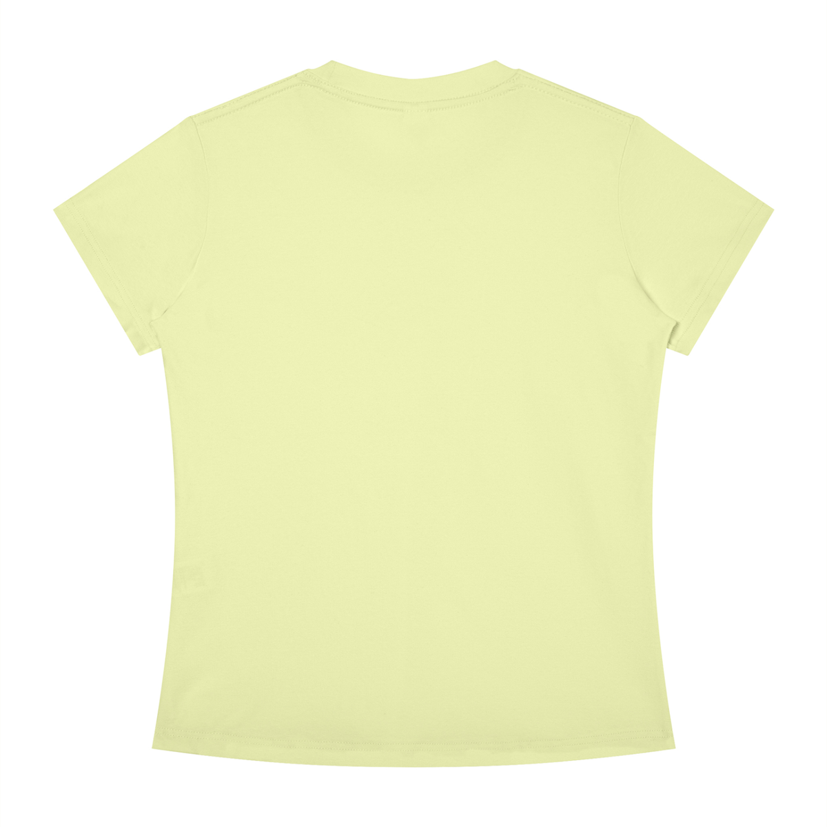 "PEACH CHEEKS " Women's Slim Fit Crewneck T-Shirt