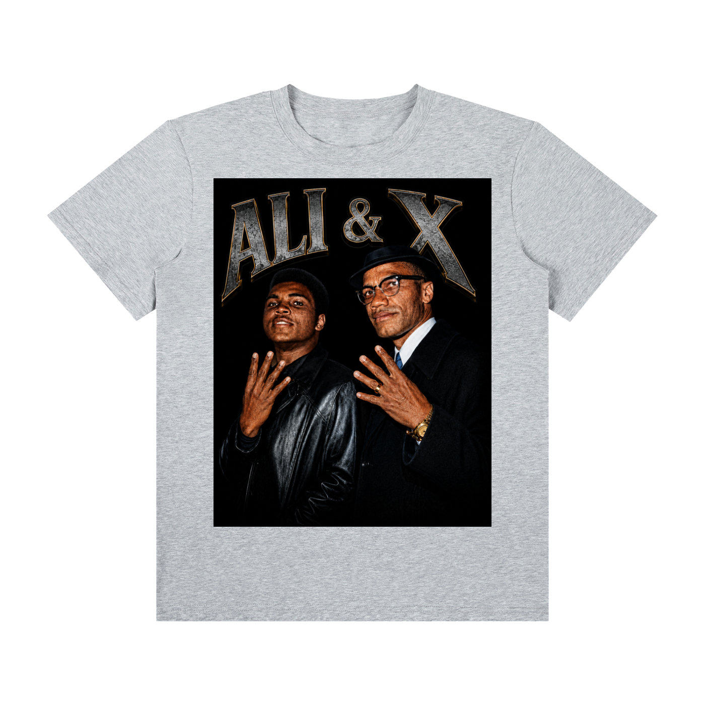 Ali &X 4ever4s Unisex Classic Crew Neck Cotton T-Shirt