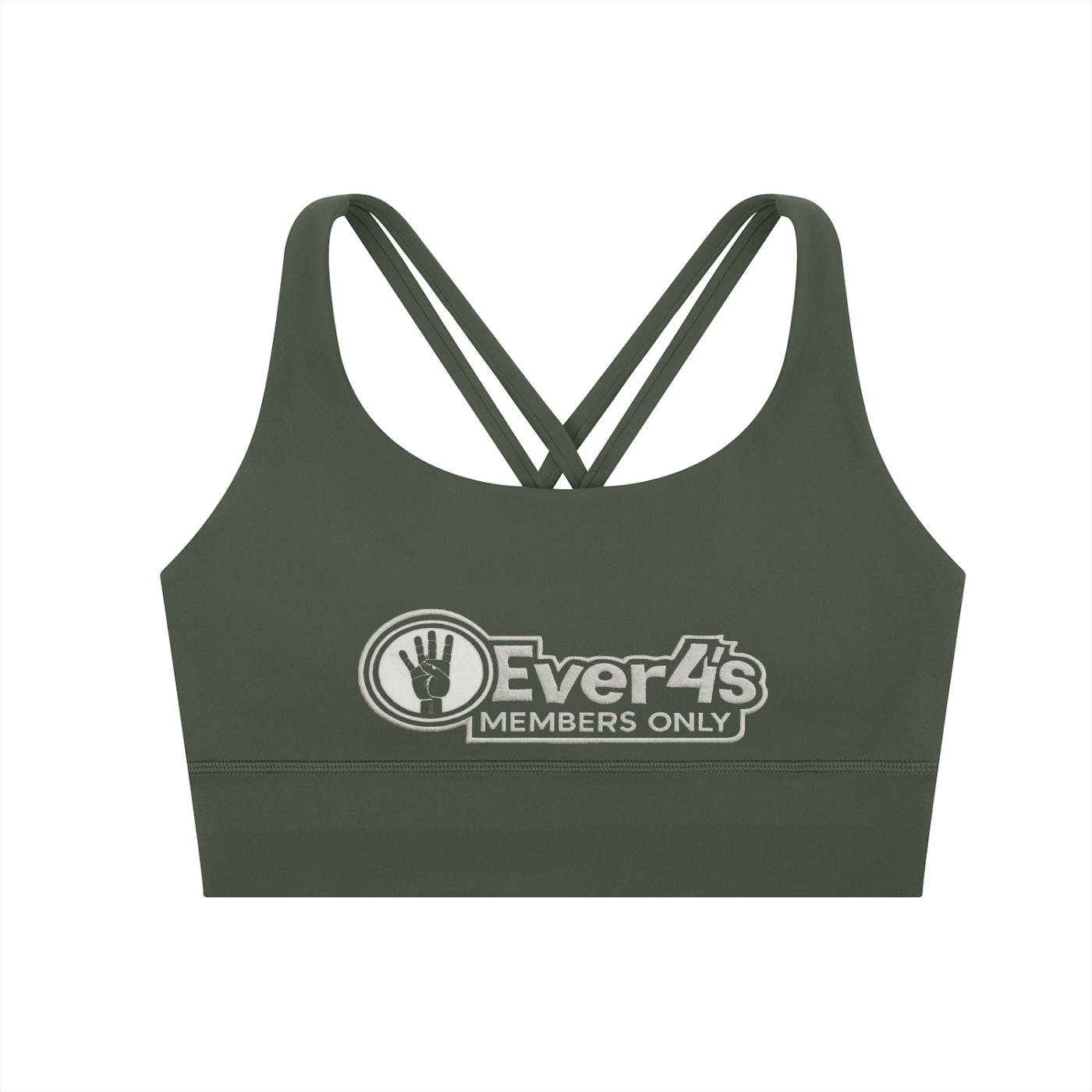 4ever4s Strappy Criss-Cross Sports Bra
