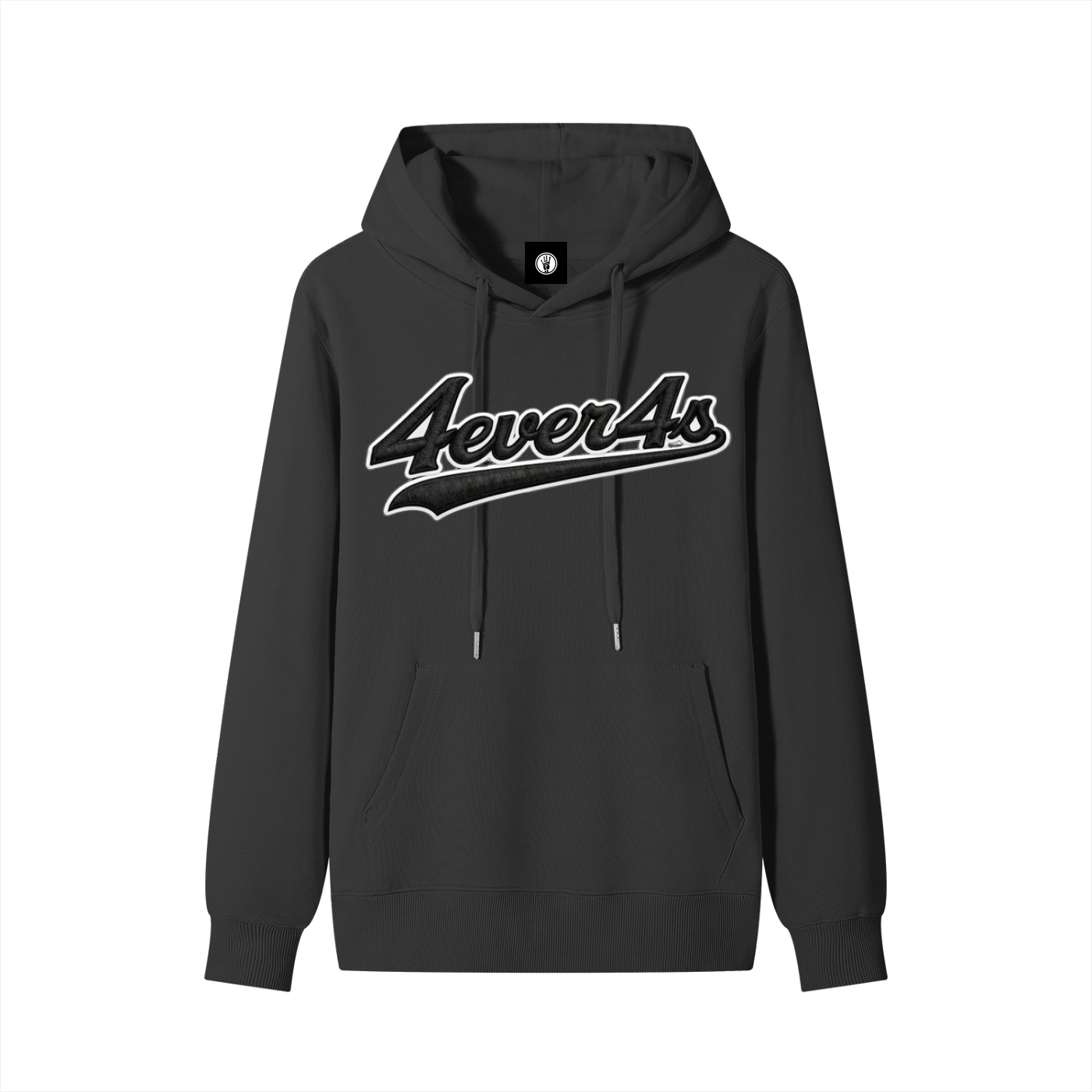 4ever4s Baseball Logo Classic Unisex Cotton Hoodie