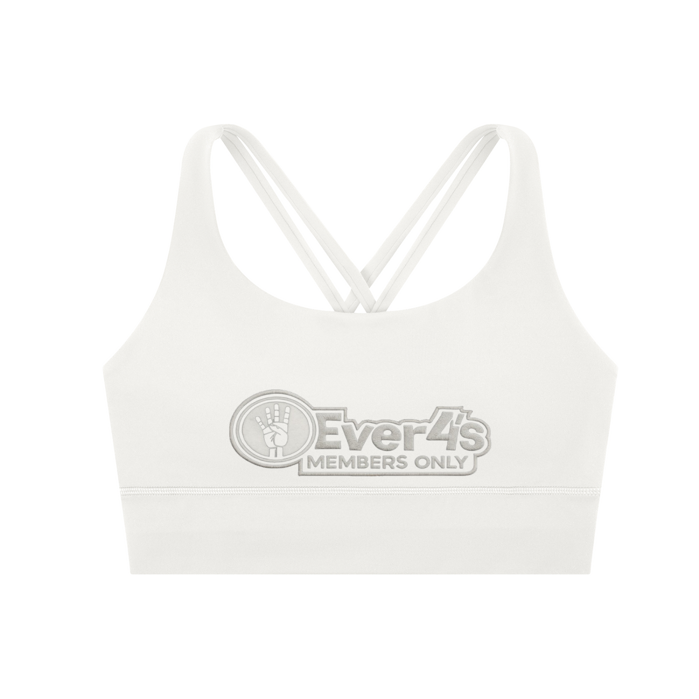 4ever4s Strappy Criss-Cross Sports Bra