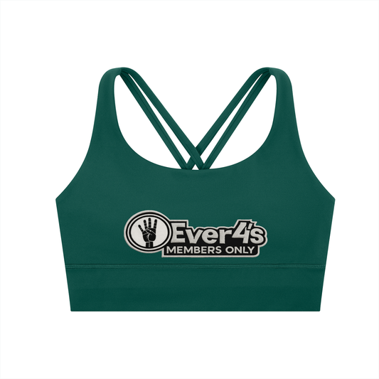 4ever4s Strappy Criss-Cross Sports Bra