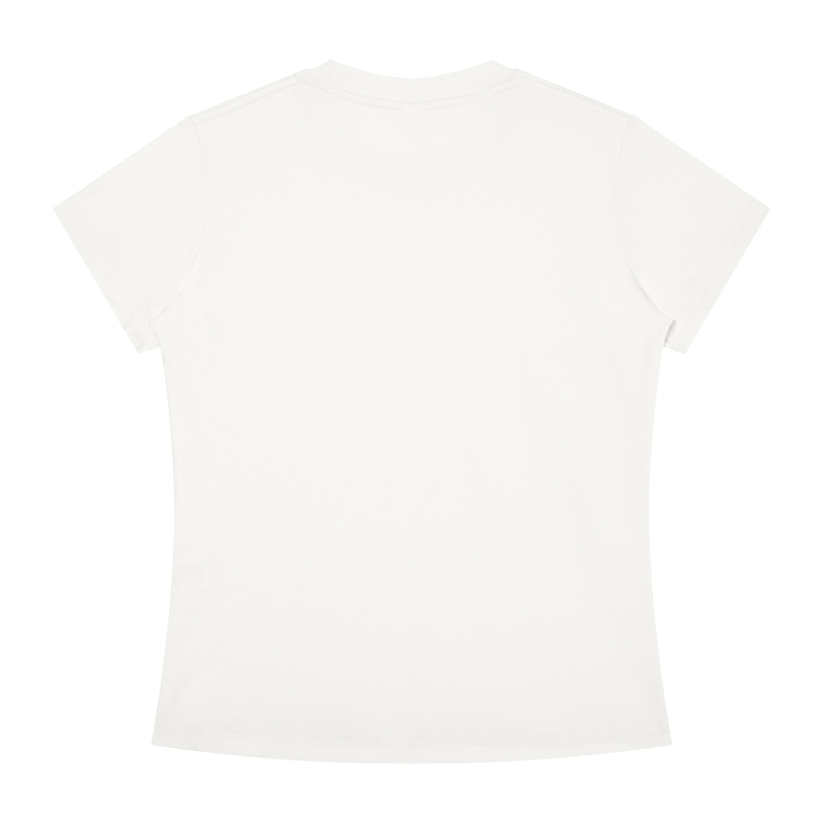 "PEACH CHEEKS " Women's Slim Fit Crewneck T-Shirt