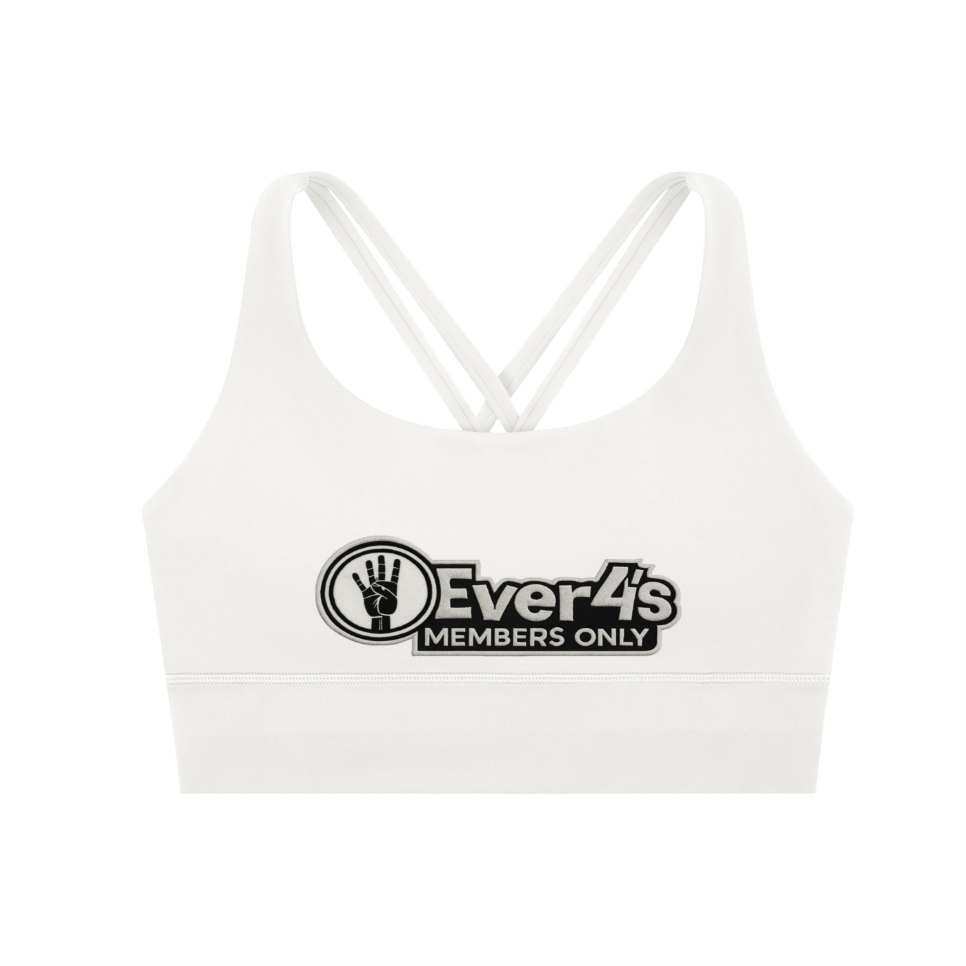 4ever4s Strappy Criss-Cross Sports Bra