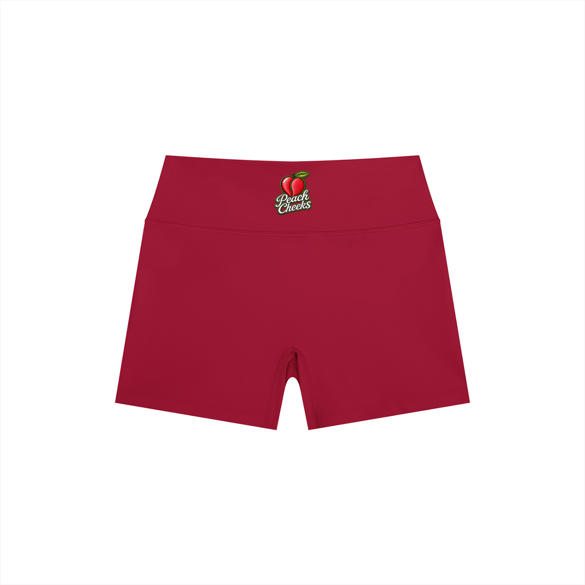 "Peach Cheeks" Women’s High Rise Yoga Shorts