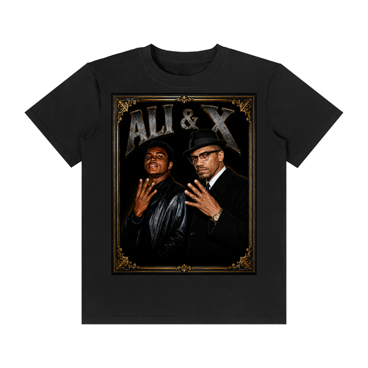 Ali & X 4ever4s Unisex Classic Crew Neck Cotton T-Shirt