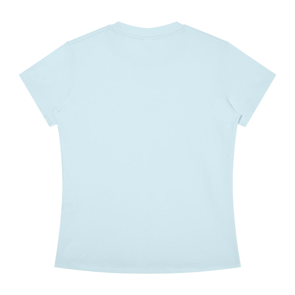 "PEACH CHEEKS " Women's Slim Fit Crewneck T-Shirt