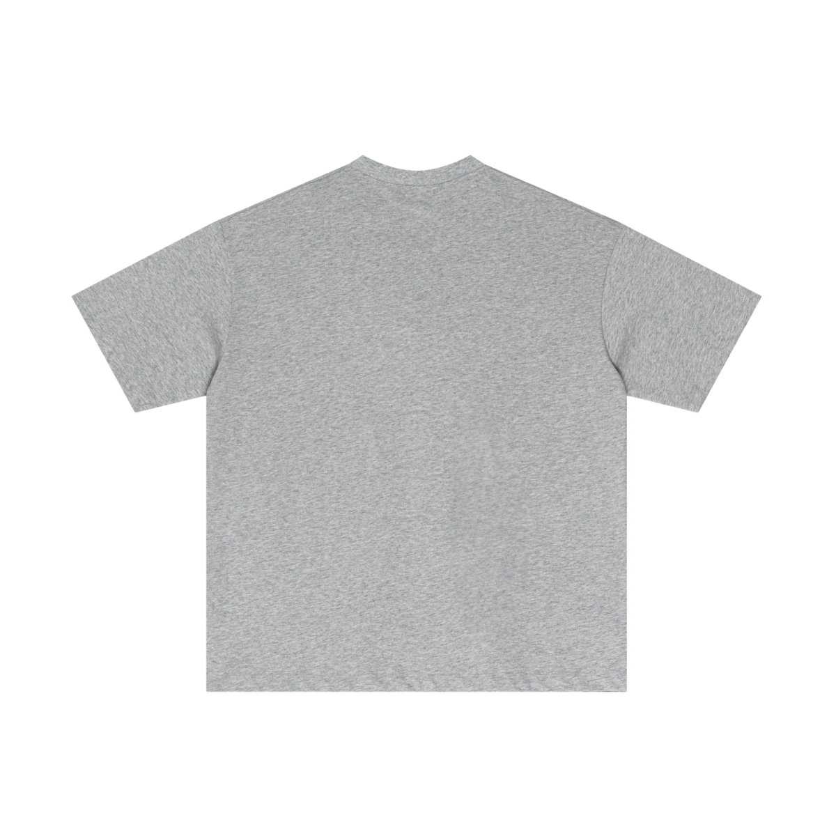 180GSM Men's Low-Shrink Lightweight Cotton T-Shirt LIght gray