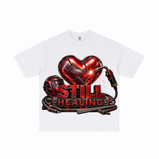 180GSM Men's Low-Shrink Lightweight Cotton T-Shirt  White
